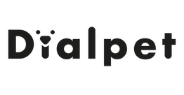 Texto del logo "Dialpet" con detalle en forma de huella en la letra "i".