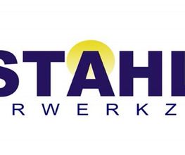Stahl malerwerkzeuge Logo