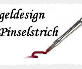 Nageldesign Pinselstrich Logo