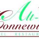 Logo von Alt-Connewitz Hotel-Restaurant mit drei Sternen und grün-roter Schrift.