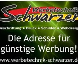Werbetechnik Schwarzer Logo
