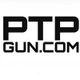 PTP GUN.COM logo in bold black lettering on a white background.