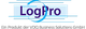 Logo mit Text "LogPro" und Slogan "Effiziente Logistiklösungen".