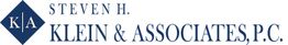 Logo of Steven H. Klein & Associates, P.C. with initials KLA in a blue diamond.