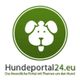 Grünes Logo mit Hundegesicht und der Aufschrift "Hundeportal24.eu – Das freundliche Portal."