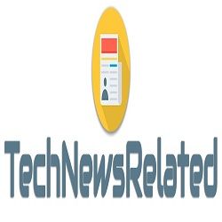 Logo with "TechNewsRelated" text and yellow circle with a newspaper icon.