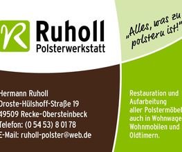 Ruholl-Polsterwerkstatt Logo