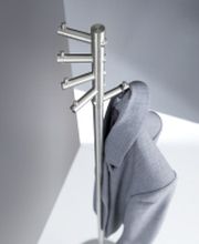 Edelstahl Garderobe
