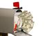 Mailbox with red flag open, stuffed with envelopes and US dollar bills protruding.