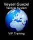 Globale Karte mit Text "Veysel Guezel Tactical System, VIP Training" darüber.