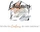 Logo "Couleurs d'intérieur" avec des coups de pinceau et texte "Révélez les couleurs de votre intérieur !"