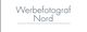 Text "Werbefotograf Nord" in serifenloser Schrift, unterstrichen.