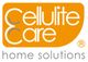 Logo mit der Aufschrift "Cellulite Care home solutions" in Orange und Weiß.