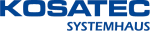 Logo mit dem blauen Schriftzug "KOSATEC SYSTEMHAUS" auf weißem Hintergrund.