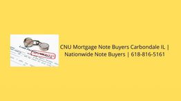 A pair of glasses on a lease document with "Approved" stamp. CNU Mortgage Note Buyers info.