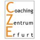 Logo mit Text: Coaching Zentrum Erfurt, Buchstaben C, Z, E in Orange hervorgehoben.