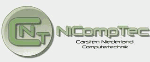 Logo mit grünen Buchstaben "CNT" und Text "NICompTec" darunter "Consortium Netherlands Computational".