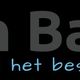 Logo In Balans met kleurrijk bloemenmotief en slogan "haal het beste uit jezelf" in blauw.