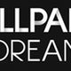 Scritta "Wallpaper Dream" su sfondo nero, font bianco moderno.