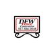 Logo for DFW Fence Contractor with phone number 817-886-0848 on a decorative base.