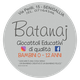 Logo Batanaj, giocattoli educativi 0-12 anni, Senigallia. Contatti e social inclusi.