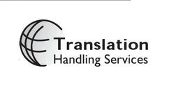Logo mit Globus und Text "Translation Handling Services".