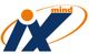 Logo mit "ix" und "mind" in Blau und Orange, umgeben von einem orangenen Kreis.