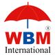 Red umbrella logo with "WBM International" text beneath it.