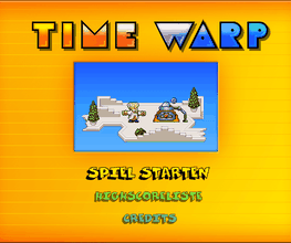 InGame Screen des Flashgames TimeWarp