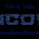 Logo "Biancofilm" su sfondo nero con testo "Foto & Video".