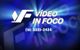 Logo "Vídeo In Foco" com contato (16) 3335-2424 em fundo azul.