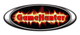 Logo mit "GameHunter" in Flammenoptik, ovaler Rahmen, schwarzer Hintergrund.