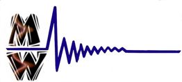 Logo mit "M" und "W" neben EKG-Linie in Blau auf weißem Hintergrund.