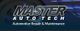 "Master Auto Tech logo with text: Automotive Repair & Maintenance."