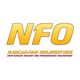 Logo: "NFO" in Gelb mit Text "NASCAR-Fan Onlinestore. Dein NASCAR Diecast und Merchandise Onlineshop".
