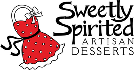 Red polka dot dress with ribbon and white frills, beside "vintage fashion" text.