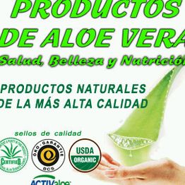 Productos de aloe vera, salud y belleza. Calidad natural certificada. USDA Organic y más.