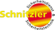 Logo mit gelbem "Schnitzler" und rotem Kreis daneben mit Text: "Sicherheitsdienst & -technik".