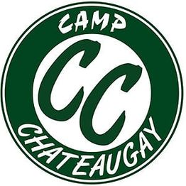 Green and white Camp Chateaugay logo with large "CC" in the center.