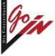 Logo mit rotem Schriftzug "Go In", schwarzem Dreieck und dem Namen "Ute Finsterbusch" links.