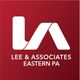 White "LA" logo on a red background with "Lee & Associates Eastern PA" text below.