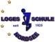 Logo der Logesschule Nordsee mit fünf Sternen und der Jahreszahl 1925, blaues Symbol in der Mitte.