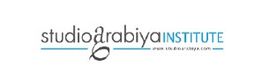 Logo of Studio Arabiya Institute with stylized text and website URL in blue and black.