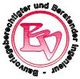 Logo mit „BV“ und Text „Bauvorlageberechtigter und Beratender Ingenieur“ in Kreisform.
