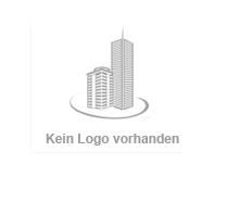 Zwei graue Gebäude-Silhouetten mit dem Text "Kein Logo vorhanden" darunter auf weißem Hintergrund.