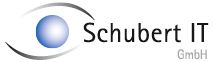 Logo von Schubert IT GmbH: Blauer Kreis mit stilisiertem Auge.