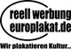 Logo von reell werbung europakat.de mit dem Slogan "Wir plakatieren Kultur...".
