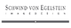 Logo mit Text: "Schwind von Egelstein, Image Design" in stilisierter Schrift auf weißem Hintergrund.
