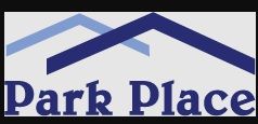 Logo with blue roof shapes and "Park Place" text below.