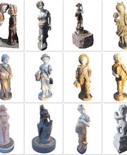 Bei uns finden Sie Gartenskulpturen aus Granit und Marmor